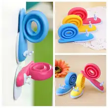 3 шт. симпатичные формы улитки EVA пластиковые двери шкафа стопор замок для детей дети ребенок безопасности Защита Пальцев