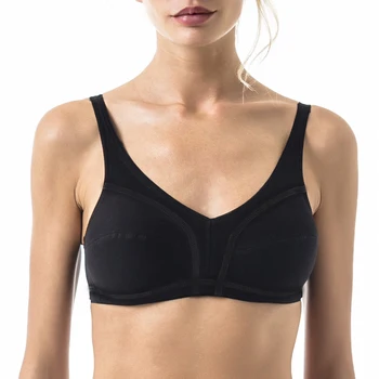 

Woman's Wireless Bra with Soft Cup Wire Free for Big Size Cotton White Black ARDI R2708-19
