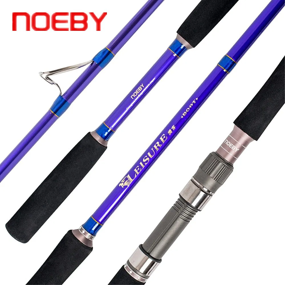 NOEBY LEISURE 2.44m BOAT Spinning Fishing Rod Drag 5.5kg Spinning Rod 2