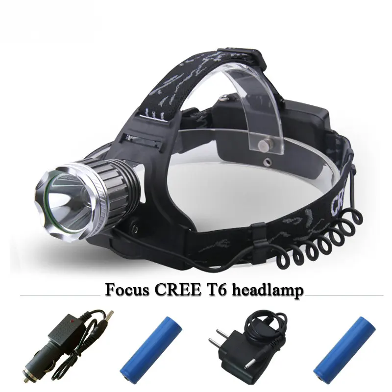 

2015 New cree xm l t6 lantern headlamp High quality Rechargeable led headlight acampada linterna frontal HT403