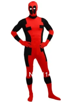 

Free Shipping Deadpool Spandex Deadpool Costumes