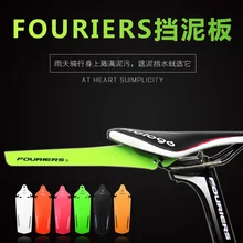 Fouriers черные задние крылья седло рейка крыло брызговики для MTB DH фиксированная Шестерня брызговик PP велосипед задние крылья