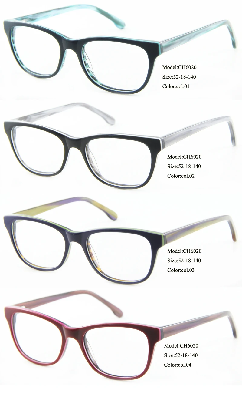 Eye wonder Wholesale Women Butterfly Eyewear Glasses Acetate Optical