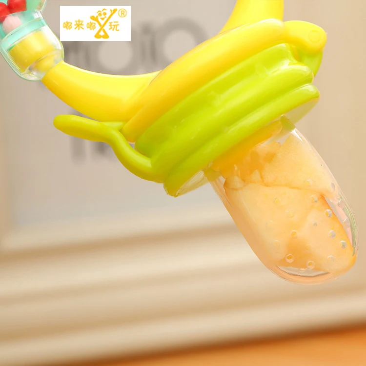 pacifier silcone soother Chain clip bpa free fresh food feeder feeding