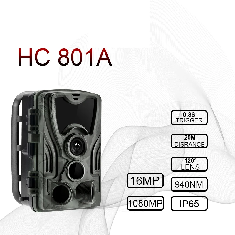 HC801A 16MP охотничья камера 940nm 1080 P 0,3 s триггер охотничья камера для съемки диких животных дикой природы фото ловушка скауты охотник камера chasse