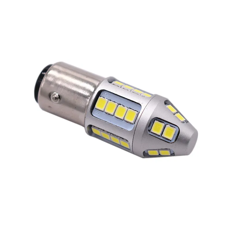 Leites 2pcs new products 1157 turn lamp 30smd 2835 bay15d led auto lamp s25 car bulb 3157 7443 1157 base available.04