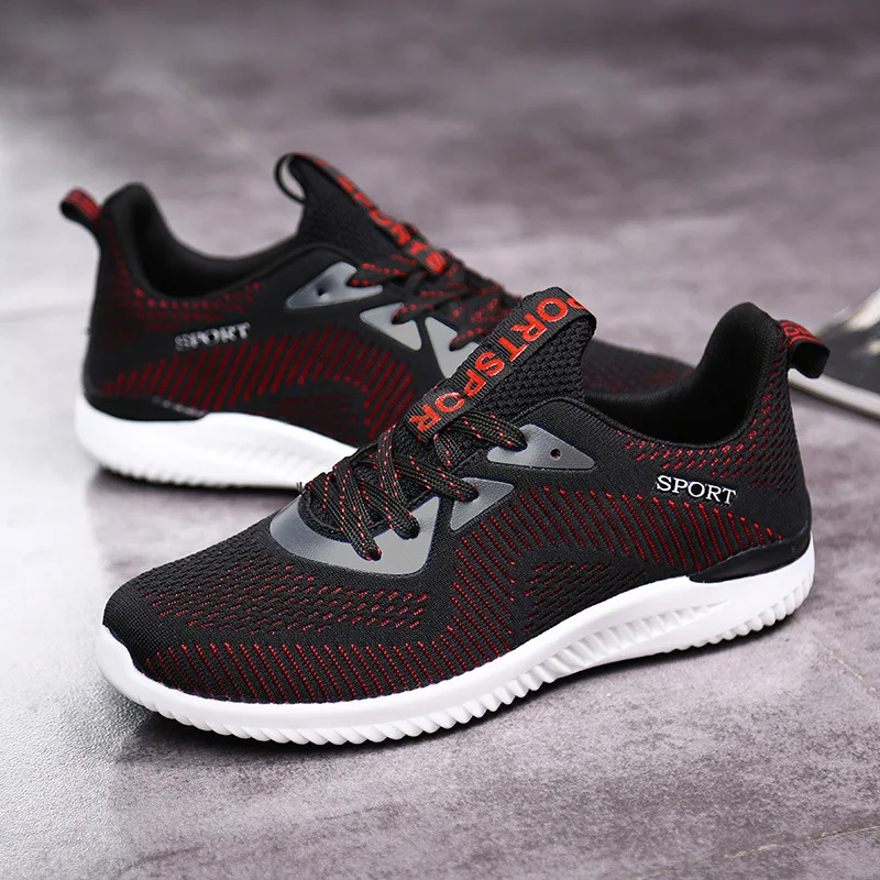 

Sneakers Men 2019 Light Weight Running Shoes for Men Air Sole Breathable Zapatos De Mujer High Quality Sport Running Shoes