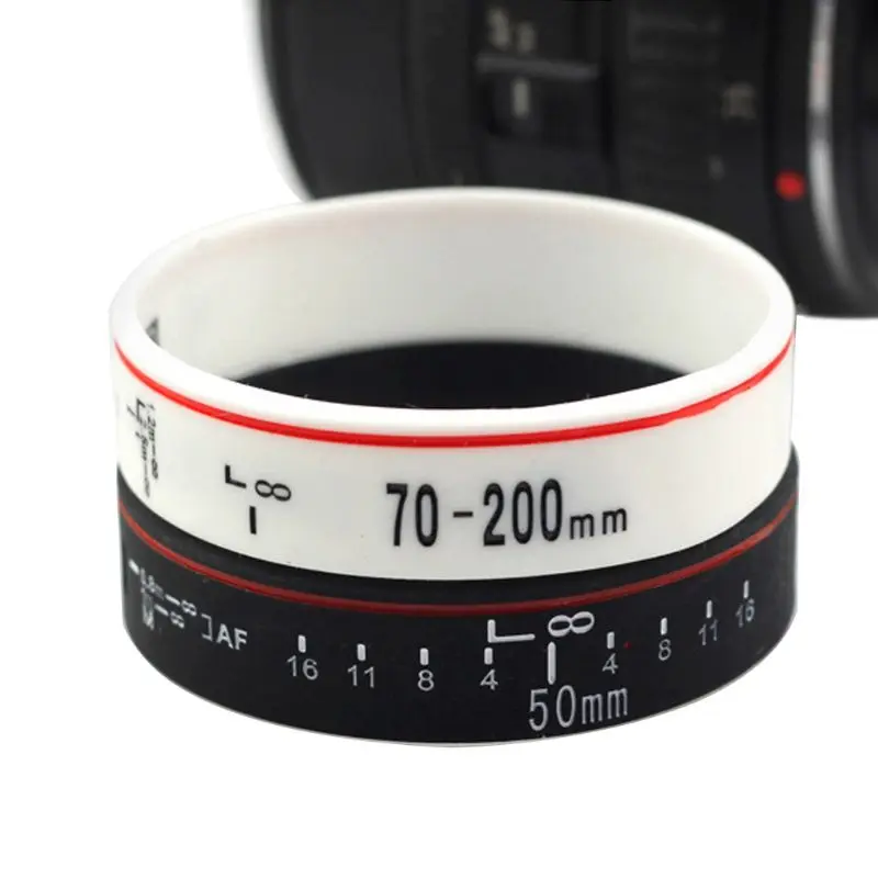 Силиконовый браслет для объектива камеры, браслет для фотостудии Canon