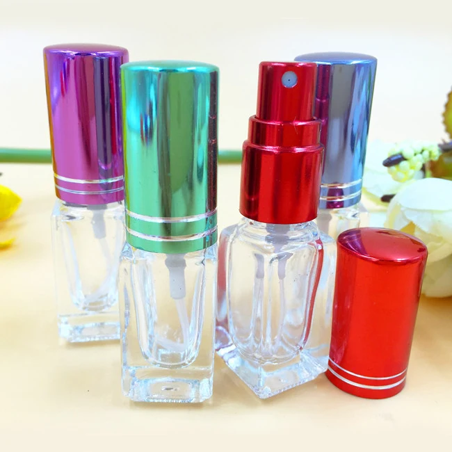 3ml Empty Glass Perfume Bottle with Spray Refillable Empty Fragrance