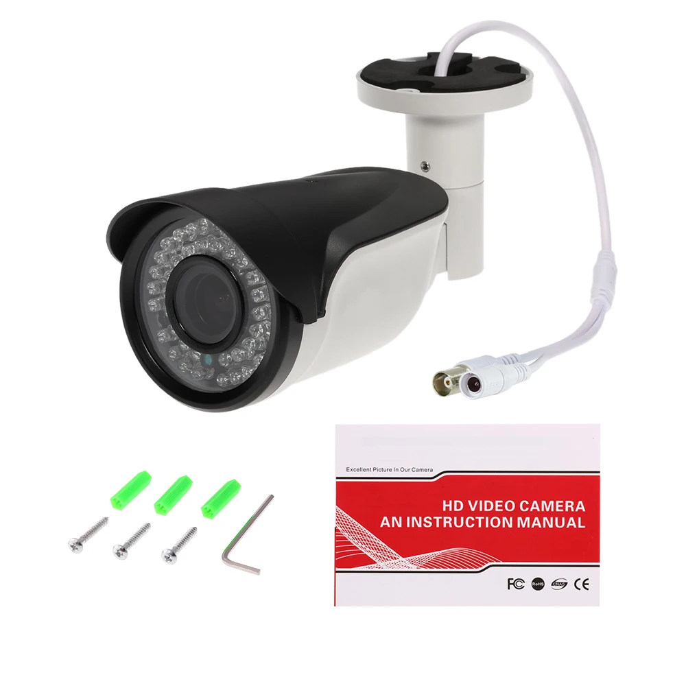 5MP AHD 2 8 ~ 12 мм ручной зум объектив с переменным фокусным расстоянием IR Bullet CCTV