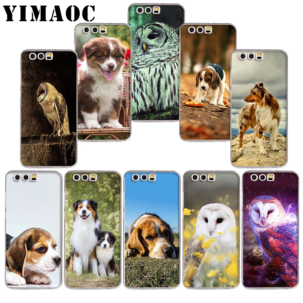 

YIMAOC 65z Barn Owl Beagle dog Soft TPU Case for Huawei Honor 10 9 lite 7A Pro 7C 7X 8X Nove 3 3i