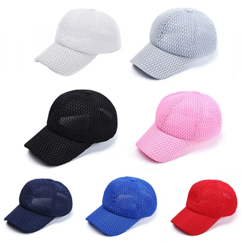 

Outdoor Women Men Sports Cap Cotton Sunshade Mesh Sun Hat Sportswear
