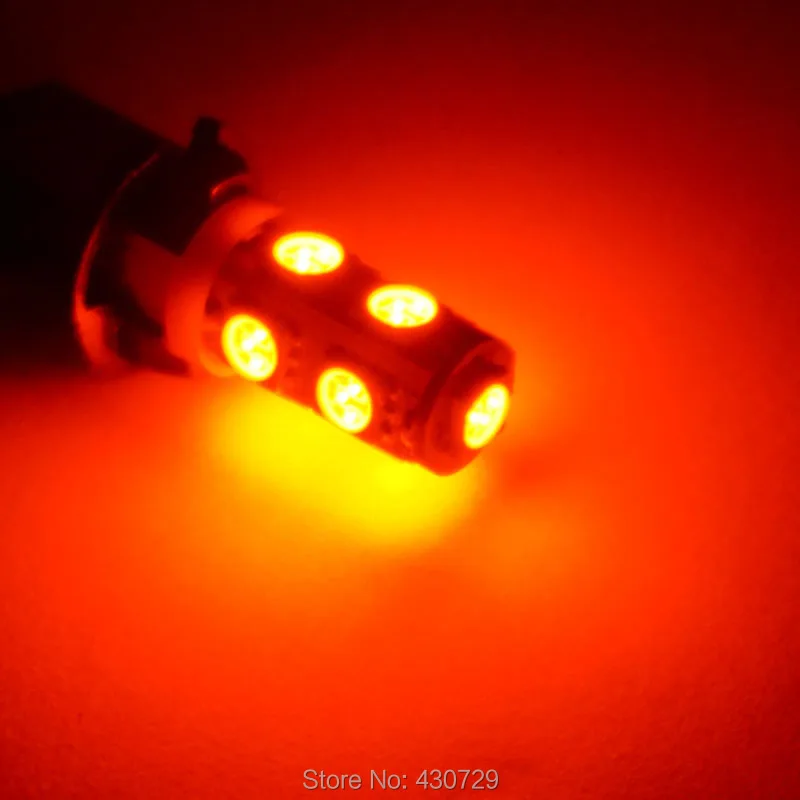 100x Автомобильный светодиодный T10 194 W5W 9 smd 5050 клиновидный светильник лампа 9SMD