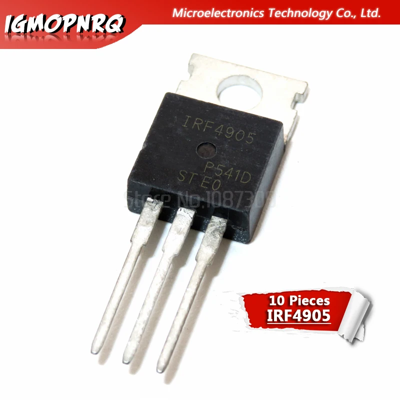 IRF4905 IRF4905PBF P-Channel 55V 74A 200W 0,02R TO220 NEW 4 pcs