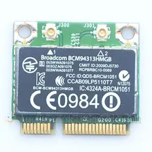 Оригинальная новая WLAN карта BCM94313HMGB для hp Pavilion dv7-6000 DV6-6000 802.11n WiFi+ Bluetooth 3,0 600370-001 Mini PCI-E карта