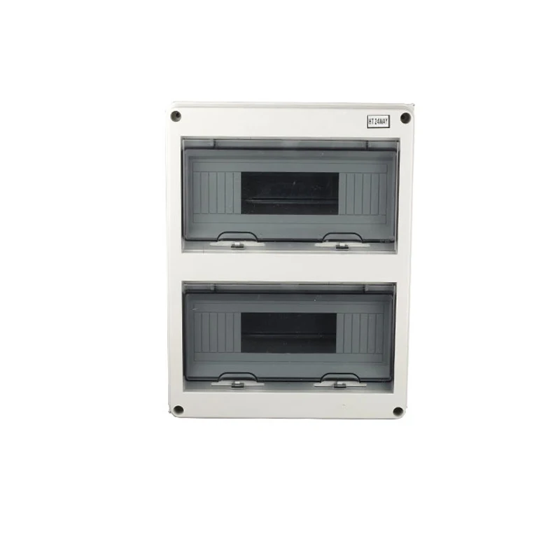

Waterproof HT 24WAY Distribution Box IP65 24 pins mini circuit breaker box Lighting box for home