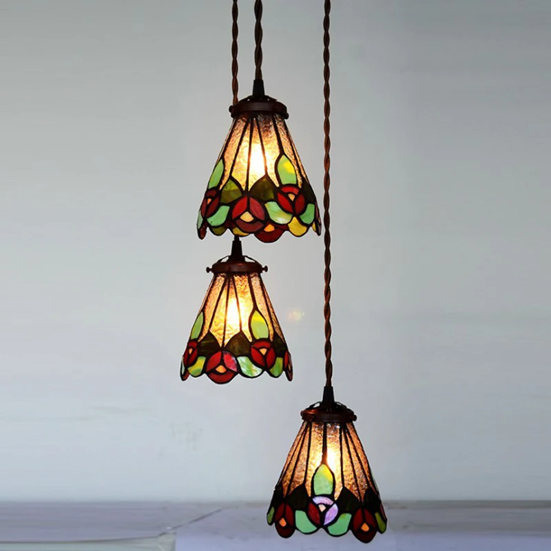 Post Modern Stained Gl Leaf Small Led Hanging Pendant Lamp Light Long Cord Home Deco Bar Restaurant Cafe Tabletop Lighting Post Modern Stained Gl Leaf Small Led Hanging Pendant Lamp Light Long Cord Home Deco Bar Restaurant Cafe Tabletop Lighting