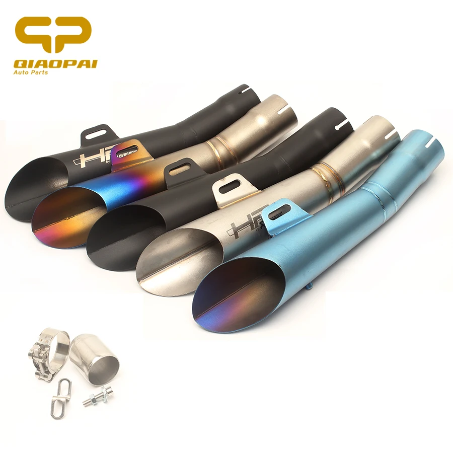 

Motorcycle Exhaust Pipe Muffler Moto Escape GP HP Exhaust Pipe DB Killer For Honda CB400 GY6 -125 Kawasaki ER-6N Yamaha YZF R6