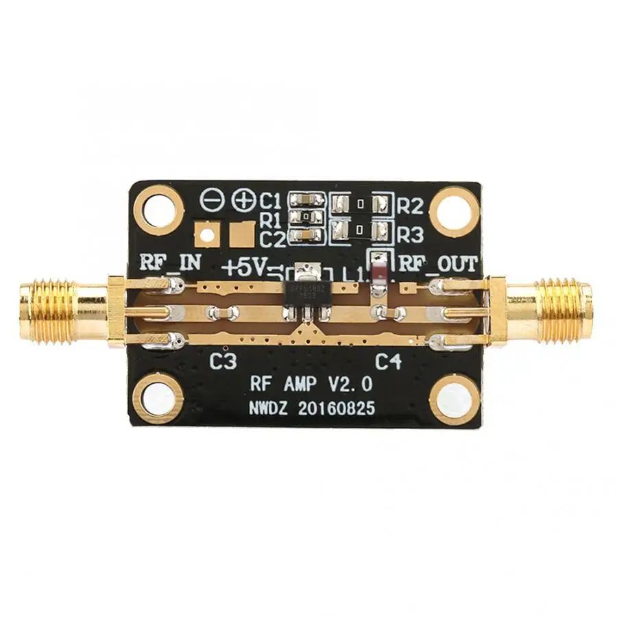 Малошумный усилитель LNA 0,05-4 GHz NF = 0.6dB RF FM HF VHF/UHF Ham Radio