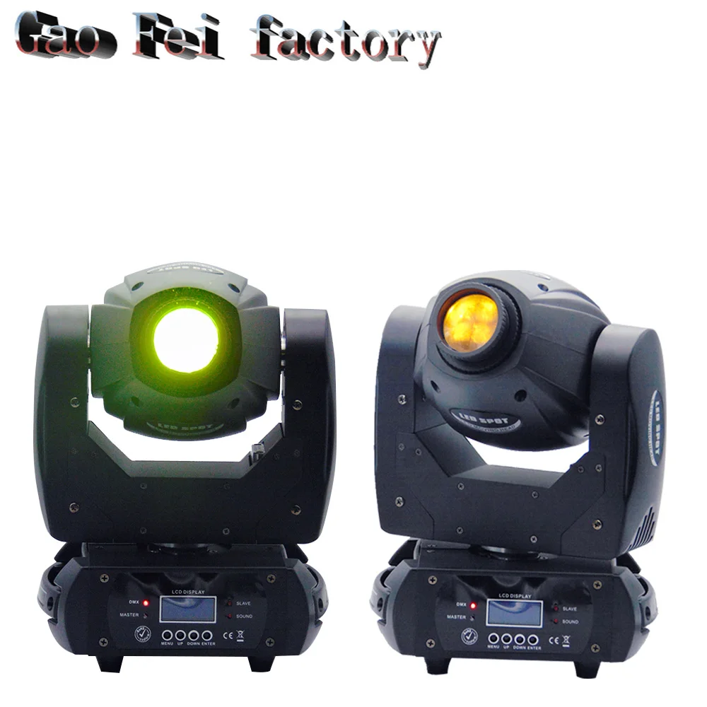 

New 2pcs/lot arrival led mini 60W 11 gobo with 3 facet prism effect moving head led spot DMX 512 dj 60W moving heads