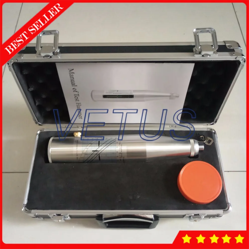 HT 225 Portable Concrete Rebound Test Hammer with 1060Mpa resiliometer