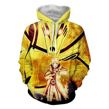 

3D Galaxy Hoodies Harajuku Classic Anime Naruto Digital Printing Sweatshirt Hoodie Men Casual O-neck Pullovers Tracksuits 5XL