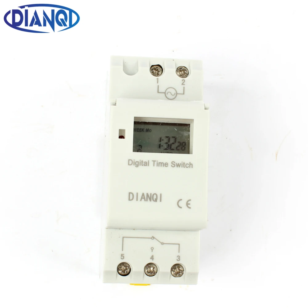 

Micocomputer Electronic Programmable Digital TIMER SWITCH 12V 24V 36V 48V 110V 220V TIMER tp8a16 Din Rail 6a 10a 16a 25a 30a