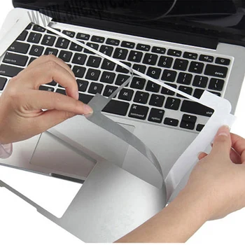 

MTT Silver Skins Sticker For Mac MacBook Air Pro Retina 11 12 13 15 16 With Touch Bar Guard Case Surface Cover Protective Film