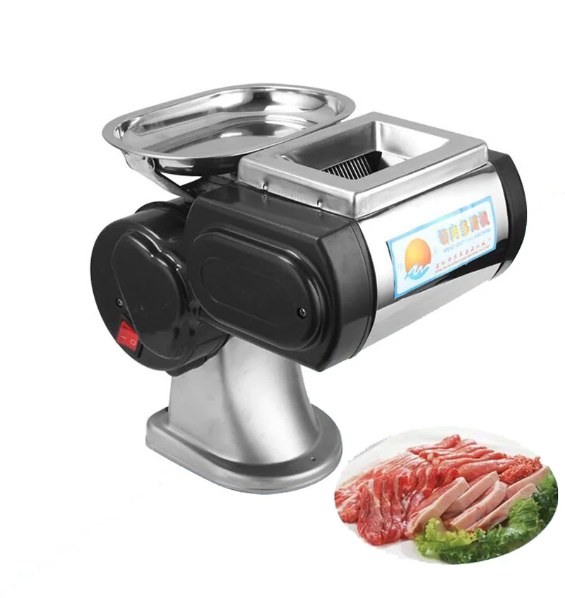 Goede High Power Elektrische vleesmolen Commerci euml;le slicer machine kwaliteit koken apparaten Gratis Verzending