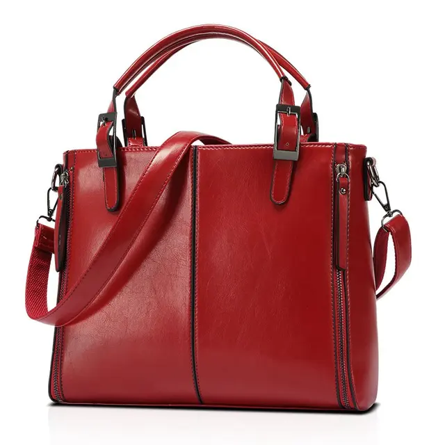100% Genuine Leather Women Handbags 2017 New Female Bag Shoulder Bag Handbag Single Ladies ...