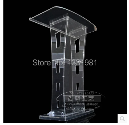 Hot sellingAcrylic Desktop Lectern / Acrylic Church Podiums / Acrylic Pulpit