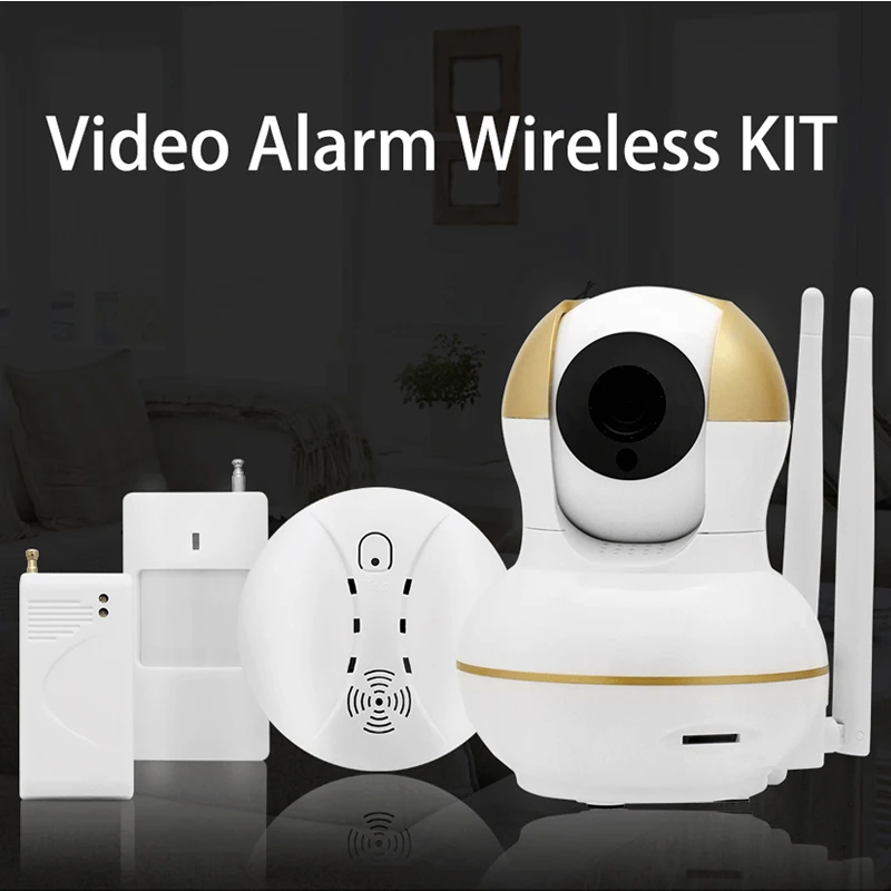 Умный дом Wi Fi комплект сигнализации беспроводная система безопасности ip камера
