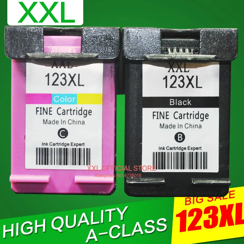 Картридж 123 123xl XL для HP 123XL картридж Deskjet 2130 3639 2132 2133 2134 3630 3632 3637 s123|Чернильные