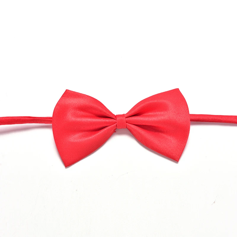 Детский однотонный галстук-бабочка для мальчиков, галстук для свадебной вечеринки регулируемый галстук-бабочка, галстук-бабочка 11 см x 7 см/4,3x2,8 дюйма