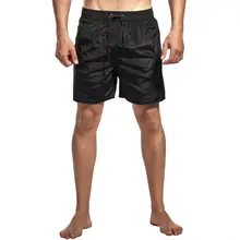 Популярные летние мужские однотонные пляжные шорты с средней талией пляжные шорты для серфинга одежда для плавания спортивные шорты брюки плавки для мальчиков модные