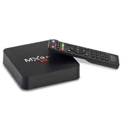 Mxq Pro 4 K Android 7,1 Smart tv Box RK3229 четырехъядерный 1 Гб ram 8 Гб rom 2,4G WiFi 4 K 2 Гб 16 Гб телеприставка потоковый медиаплеер