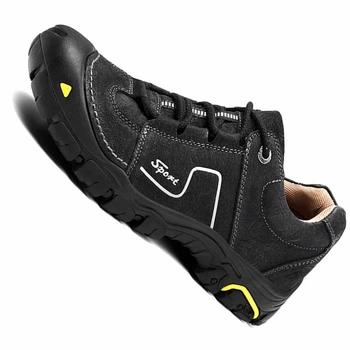 

men genuine leather outdoor shoes men breathable camping hiking shoes men waterproof hiking sneakers climbing trekking shoes men