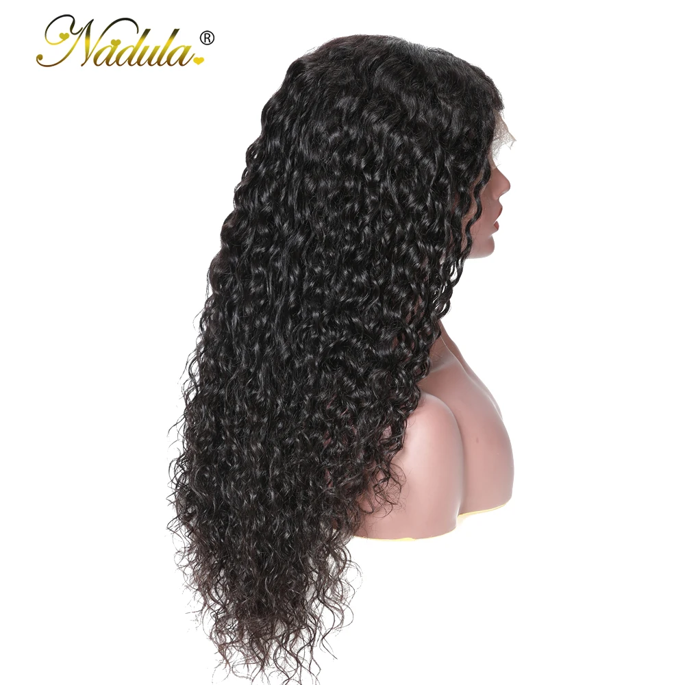 Nadula Hair Water Wave Human Hair Full Lace Wigs Pre Plucked Natural Hairline With Baby Hair Brazilian Remy Hair Wigs for Women