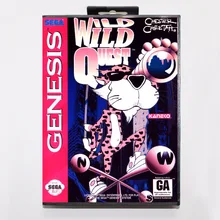Честерз Гепард дикие Квесты игровой картридж 16 бит MD игровая карта с розничной коробкой для sega Mega Drive для Genesis