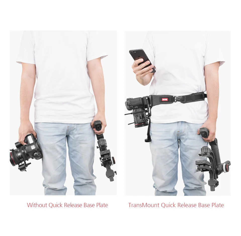 ZHIYUN Original EX1D01 TransMount Quick Release Base Plate for Weebill Lab/ Crane 3 Lab/ Crane 2 Handheld Gimbal Stabilizer