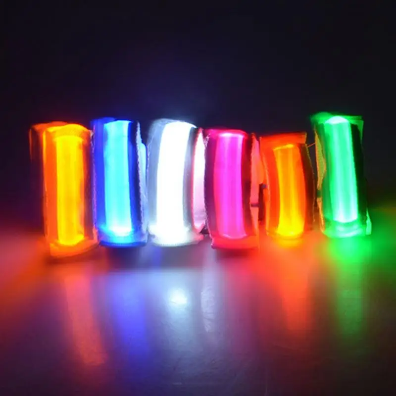 

Light Up Dance Party Glow LED Flashing Wrist Band Bracelet Arm Band Belt For Party Decoration Gift