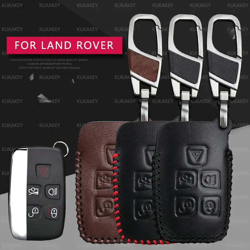 Чехол для ключей из натуральной кожи мужчин и женщин сумка брелок Land Rover Freelander 2 3