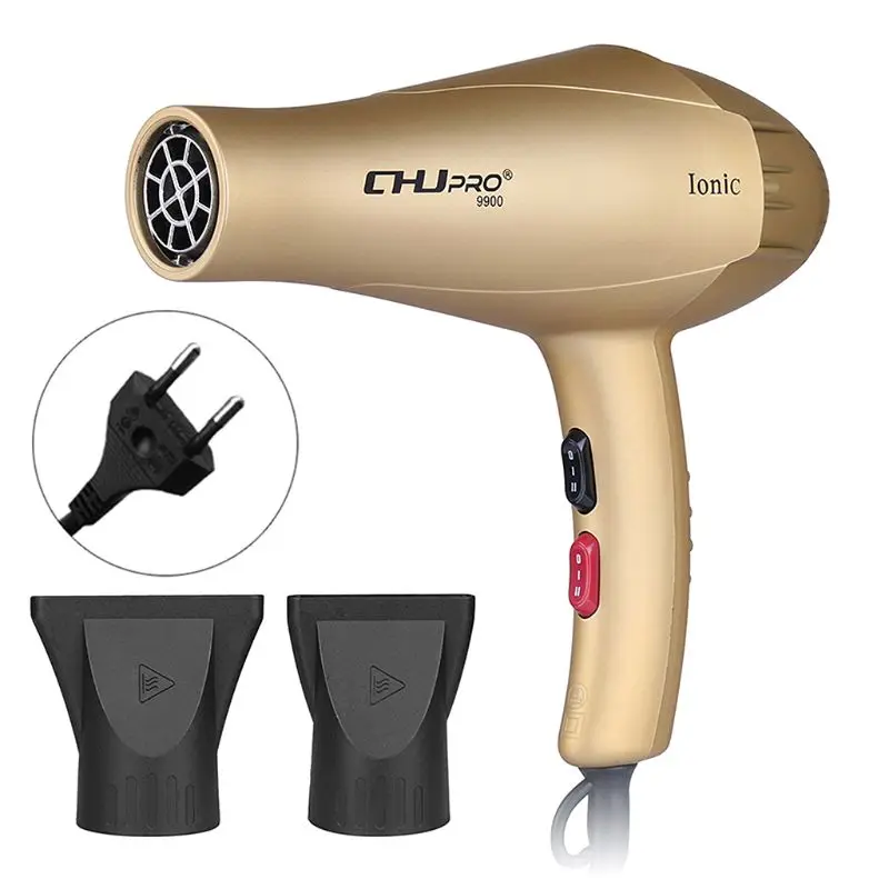 

Hair Dryer Powerful Negative lonic Professional Ceramic Blower Hairdryer EU Plug Portable Home Travel EU Plug