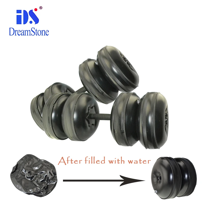 

2018 New Arrival Weight adjustable Dumbbell Water Filled Dumbbells Gym Exercise with Water Dumbbell in hotel/home ues