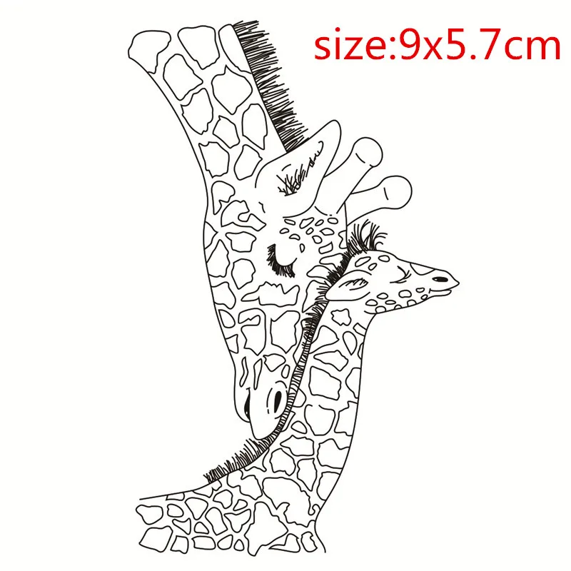 

giraffe Transparent Clear Silicone Stamp/Seal for DIY scrapbooking/photo album Decorative clear stamp sheets