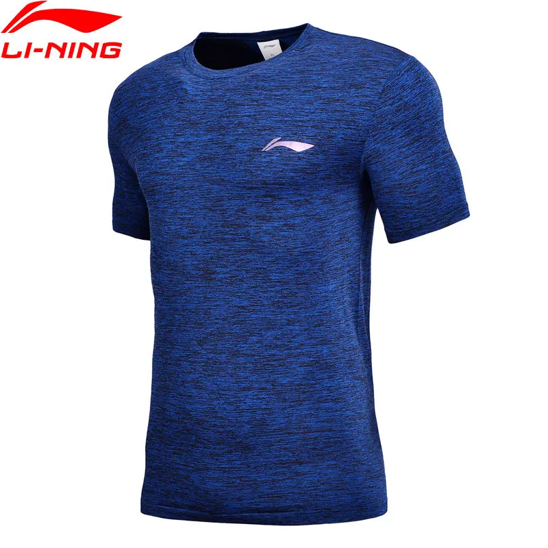 Li Ning мужские баскетбольные Майки Slim Fit Бесшовные дышащие нейлон полиэстер