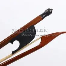 Скрипка Лук барокко 4/4 прямой эбеновый лягушка большой баланс ААА конский хвост