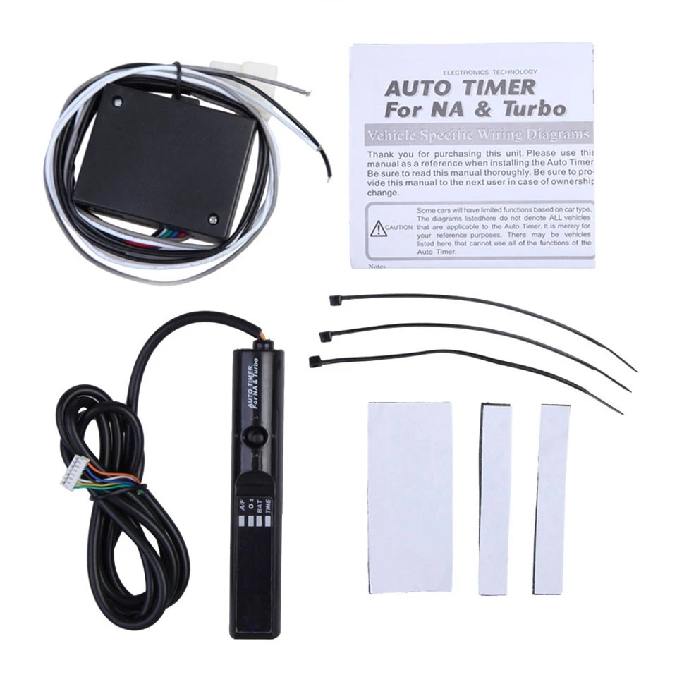 Universal Auto Turbo Timer Car Clock For NA Black Pen Control JDM LED Digital Display Three Colors ME3L Universal Auto Turbo Timer Car Clock For NA Black Pen Control JDM LED Digital Display Three Colors ME3L