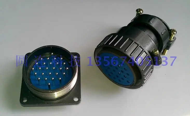 

Aviation plug circle connector p48-26 core coarse p48-26t 2.5mm openings 48mm