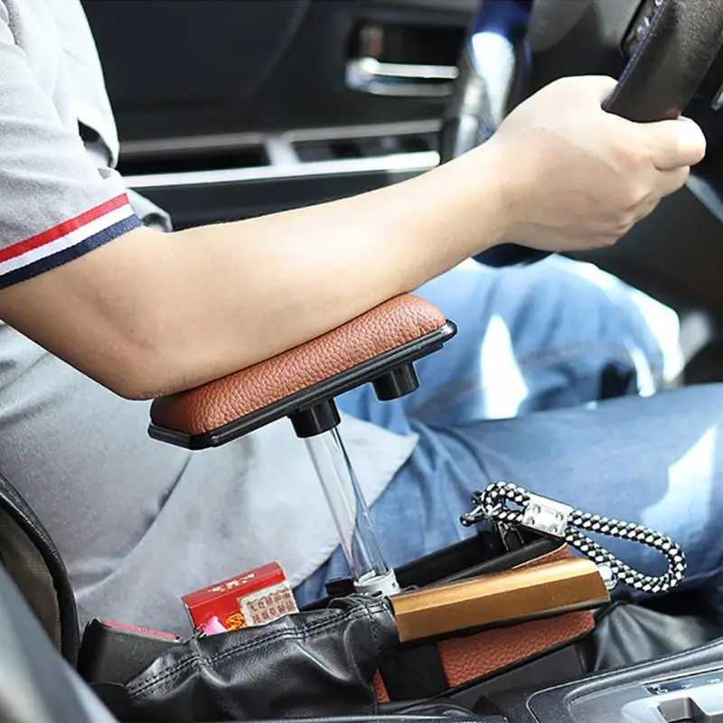 

Universal Car Multi-function Elbow Support Storage Boxes Central Lifting Armrest Cases For BMW Renault Hyundai Opel Acura